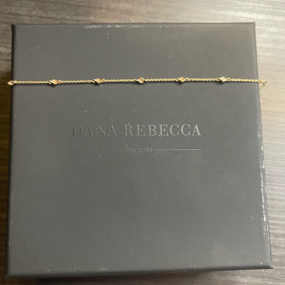 Dana Rebecca Designs Lulu Jack Single Bezel Bracelet - Yellow Gold